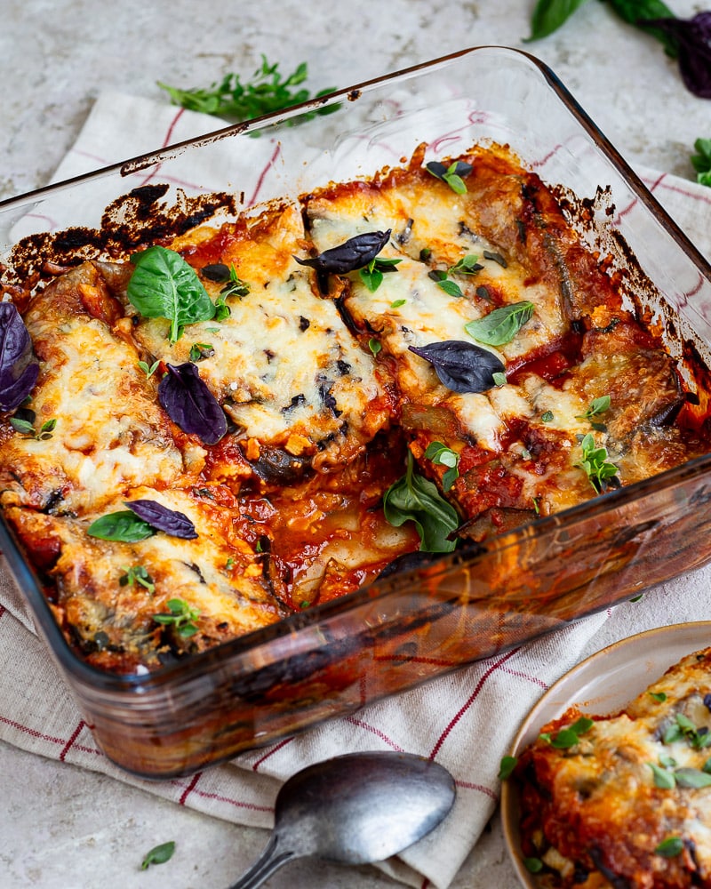 Lasagnes Aux Aubergines Et Mozzarella