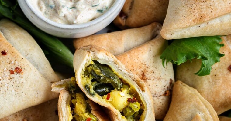 Samoussas Végétariens au Curry