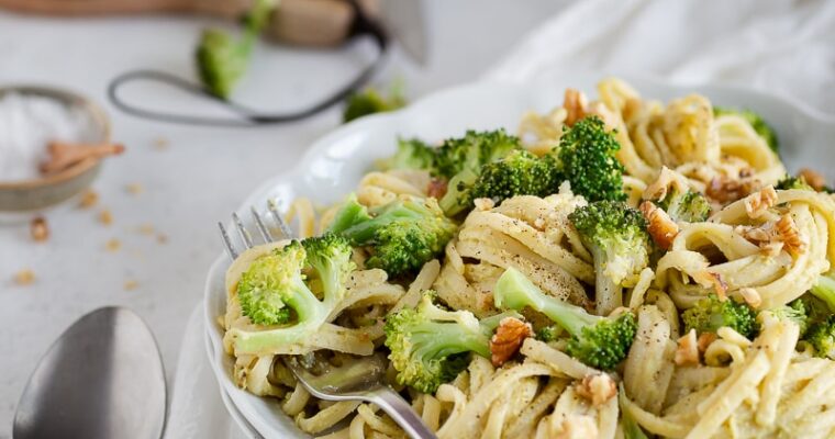 Linguines à la Crème de Brocoli