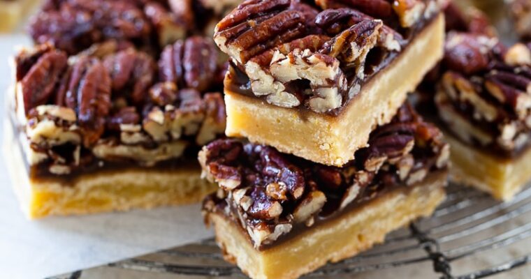 Barres façon Pecan Pie