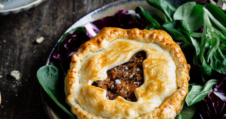 Tourtes Vegan Potimarron et Châtaignes : les petites merveilles qui font Noël