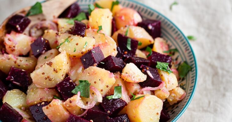 Salade toute simple de Betterave et Pomme de Terre