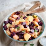 vraiment pas une grande fana de betterave… C’est assez inattendu ! C'est une salade que mes parents faisaient souvent quand j'étais petite !