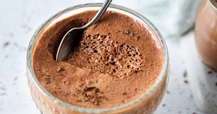 Mousses au Chocolat Véganes
