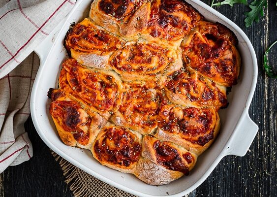Pizza rolls aux 3 fromages