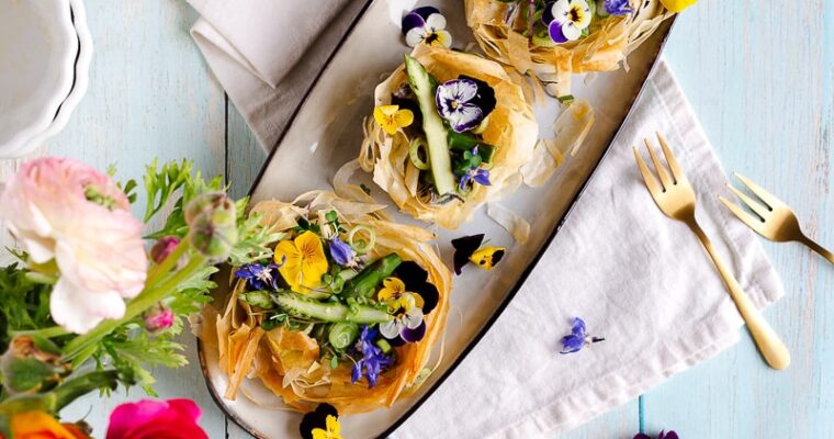 Tartelettes de printemps aux Asperges