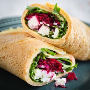 Ces wraps protéinés aux lentilles corail sont étonnants! Faciles à faire, ils vous donnent une parfaite alternative aux tortillas classiques.