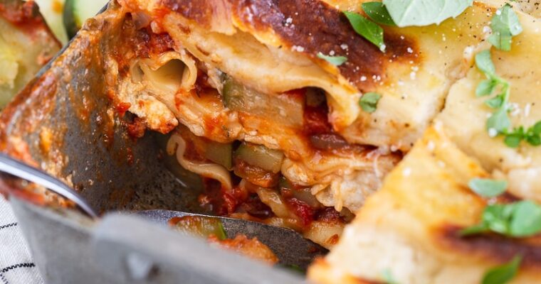 Lasagnes aux Courgettes Ricotta et Parmesan