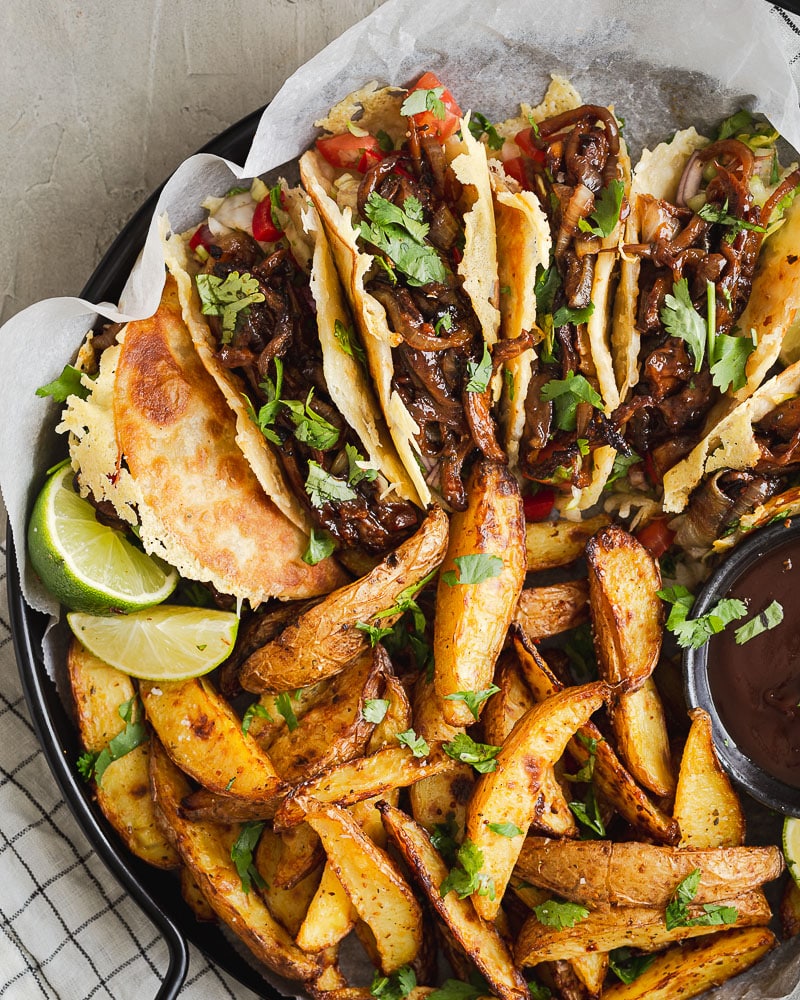 On parle de cette recette de tacos aux pleurotes façon pulled pork ? C'est l'incarnation de la gourmandise !