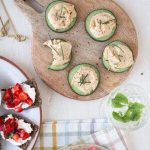 Voici 3 bouchées apéritives spéciales canicule pour vous donner des idées faciles et avec un minimum d'effort !
