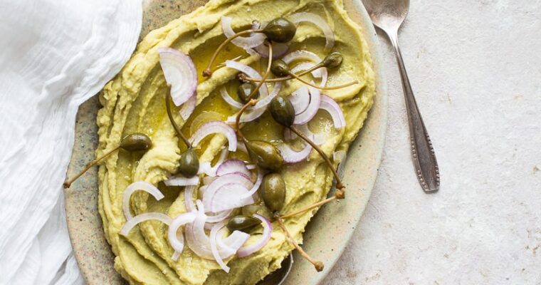 Fava grecque – purée de pois cassés