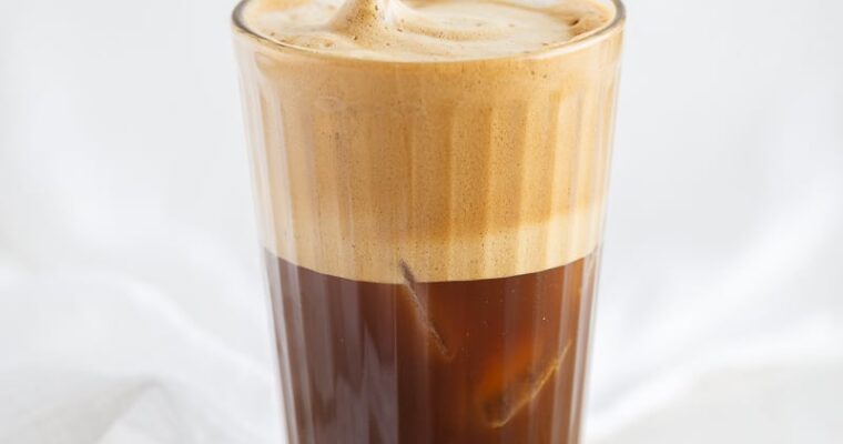 Café frappé à la grecque