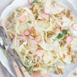 Cette Salade de Fenouil et Pommes est l'équilibre parfait entre la fraîcheur, le croquant, la douceur et l'anis !