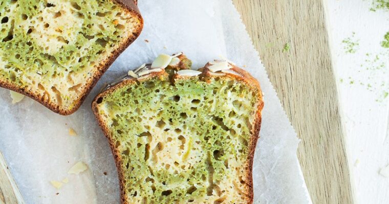 Cake Marbré au Matcha IG bas sans MG