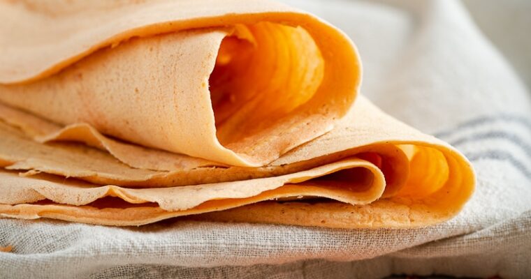Wraps protéinés aux lentilles corail