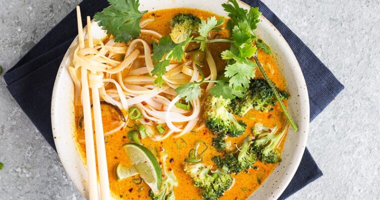 Soupe Thaï aux 2 Currys