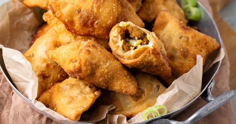 Samoussas vegan à l’indienne et aux PST