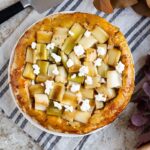 Cette Tarte tatin Chèvre et Poireaux est très simple à faire, avec un minimum de vaisselle ! Et ça, ça n'a pas de prix !