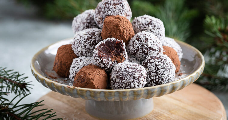 Truffes Coco Amande vegan : la douceur de Noël en trois ingrédients