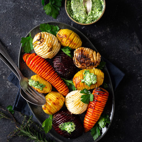 Patates douces hasselback - Free The Pickle