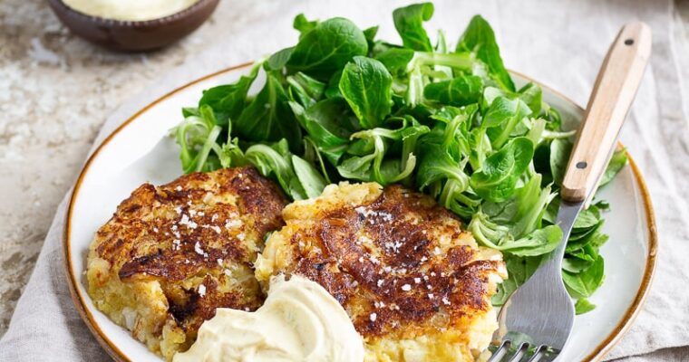 Galettes de chou-fleur au curry