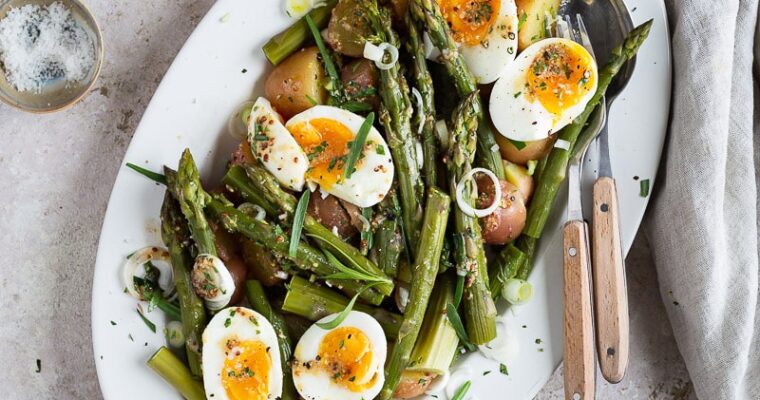 Salade d’asperges à l’estragon