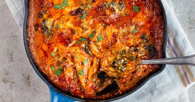 Gratin de blettes au comté