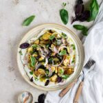 Courgettes pimentées à la crème de feta