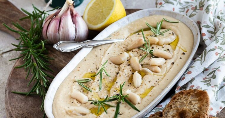 Crème de haricots blancs au miso