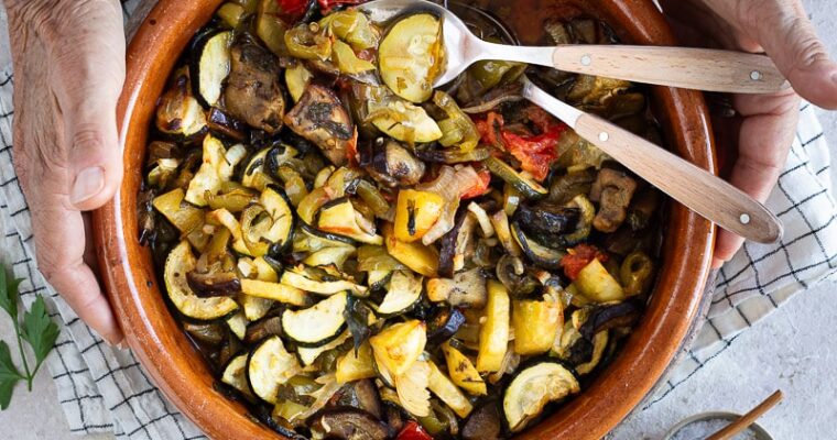 Briam de légumes au cumin