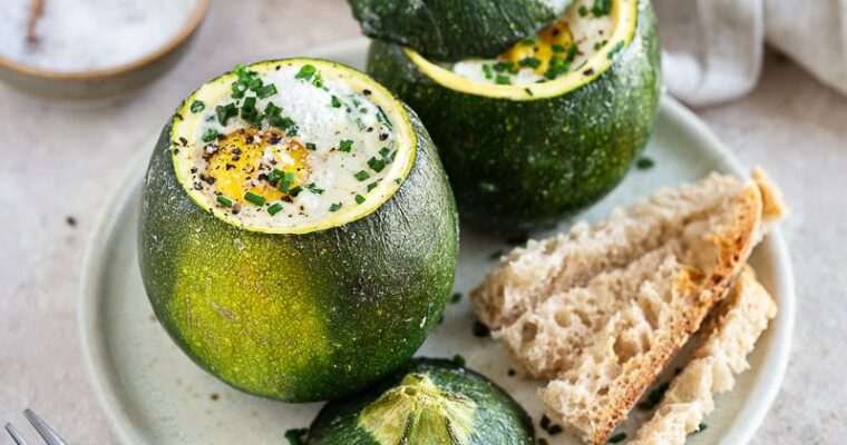Œufs cocotte en courgette