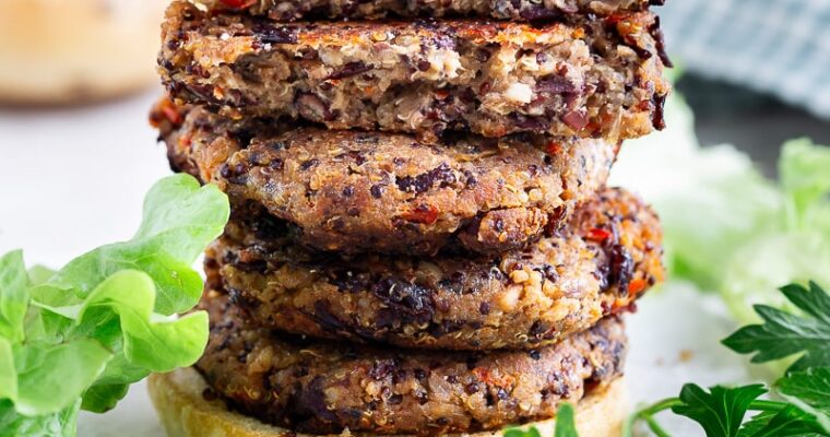 Galettes protéinées haricots quinoa
