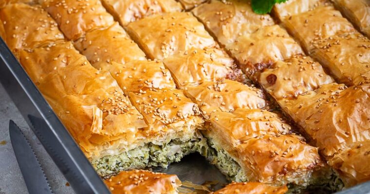 Kolokithopita (feuilleté grec à la courgette)