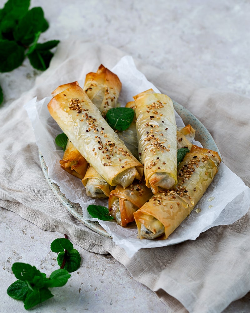 A tous ceux qui aiment quand ça croustille, c’est Boreks blette menthe feta sont faits pour vous !
