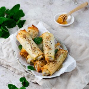 A tous ceux qui aiment quand ça croustille, c’est Boreks blette menthe feta sont faits pour vous !