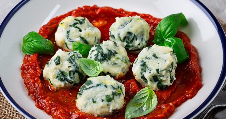 Boulettes de ricotta et blettes