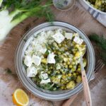 Cette recette de Fenouil et petits pois à l’aneth est un grand classique de ma cuisine familiale et surtout de la cuisine grecque !