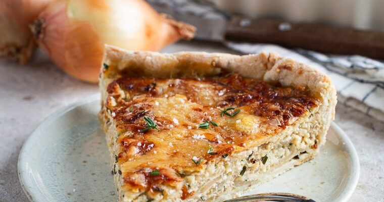 Onion and French Comté Quiche