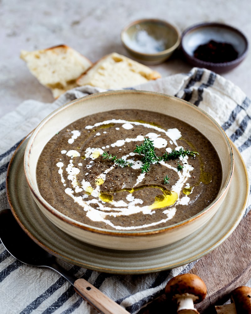 As the days grow shorter and autumn sets in, there's nothing like a creamy Express Mushroom Soup to warm hearts.