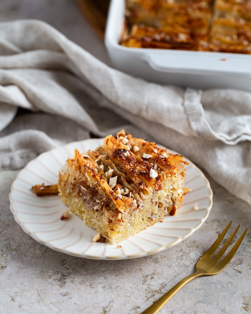 Ce Crinkle Cake des Rois est une parfaite alternative à la galette des rois traditionnelles pour ceux qui cherchent un peu de modernité !