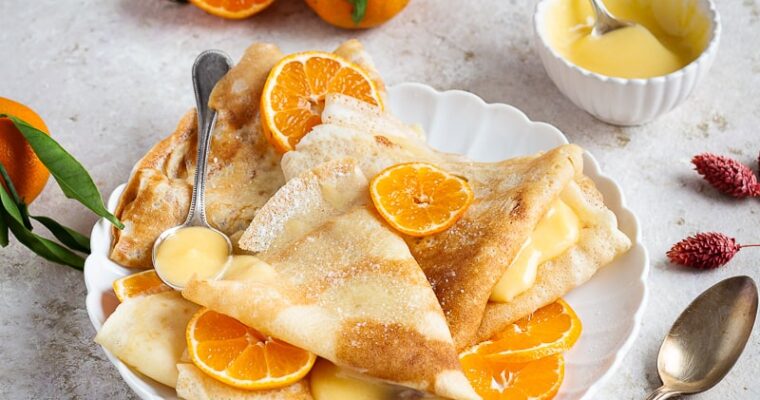 Crêpes au clémentine curd : une alternative gourmande du lemon curd