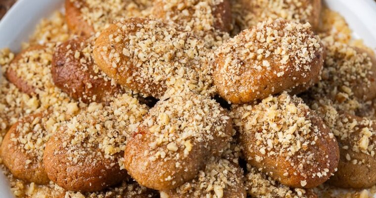 Melomakarona : Les biscuits grecs au miel, huile d’olive et orange