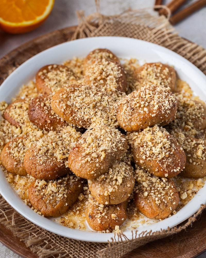 Melomakarona : Les biscuits grecs au miel, huile d’olive et orange
