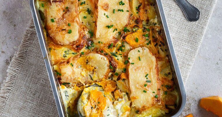 Gratin de potimarron au St Nectaire : le plat réconfortant sans prise de tête !