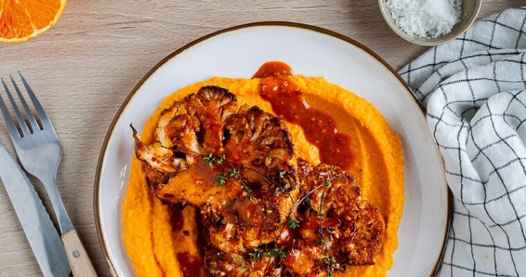 Steaks de chou-fleur au miso : recette rapide