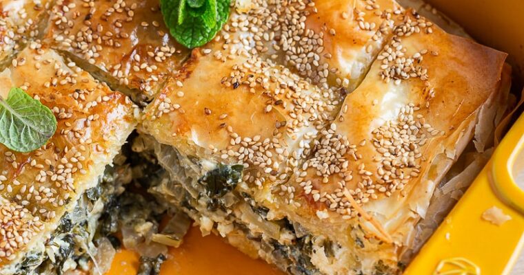 Seskoulopita : pita grecque aux blettes, croustillante et parfumée
