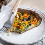 Quiche courge épinards et feta : une recette simple, automnale et savoureuse, parfaite pour cuisiner de saison avec une touche de feta.