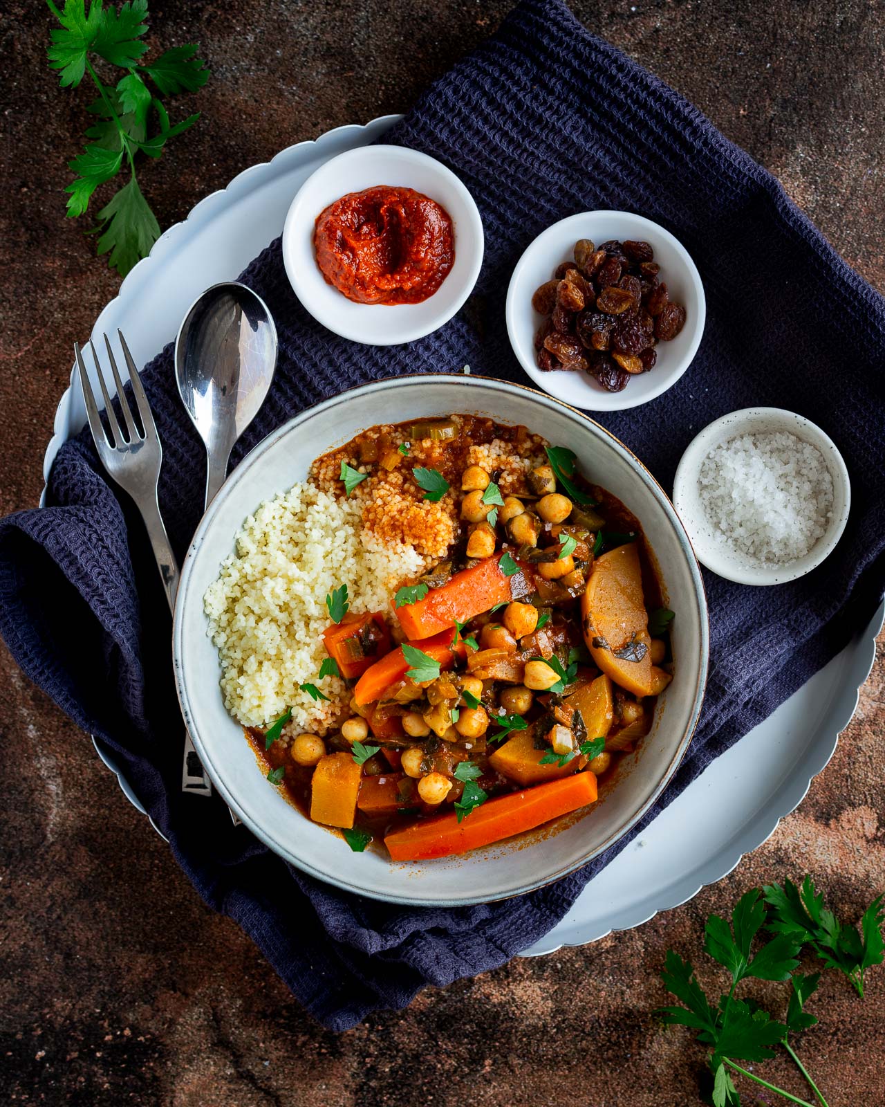Légumes d’hiver façon couscous : un plat complet, simple et économique