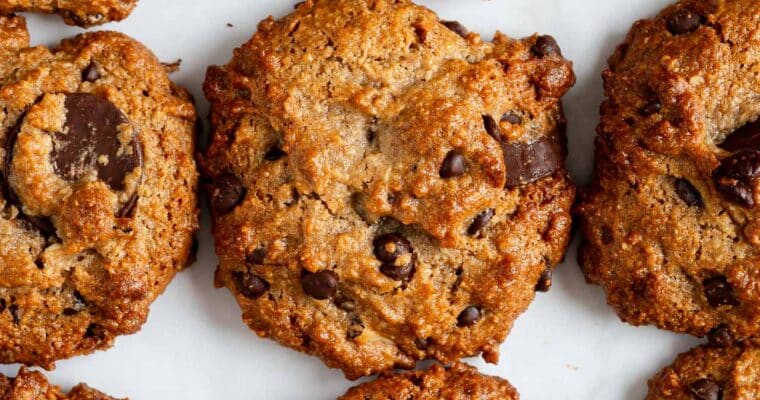 Cookies chocolat noisette (végan et sans gluten)