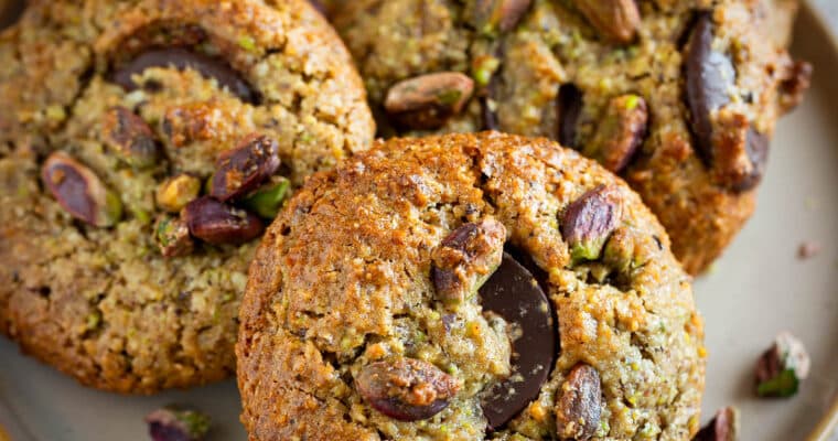 Cookies vegan à la pistache